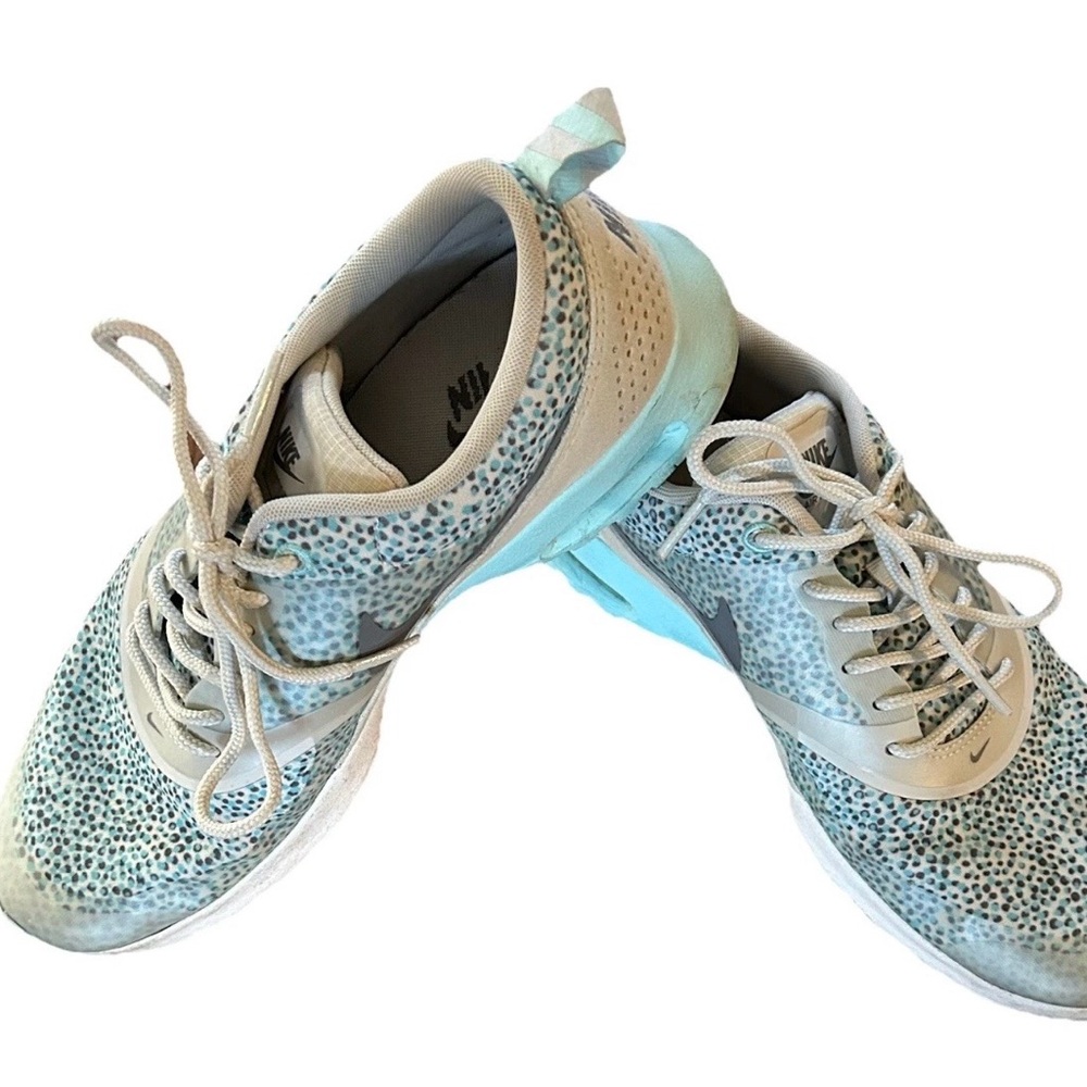 Nike Air Max Thea Shoes Womens Size 8.5 Lightweight Running, Teal, Black, Gray